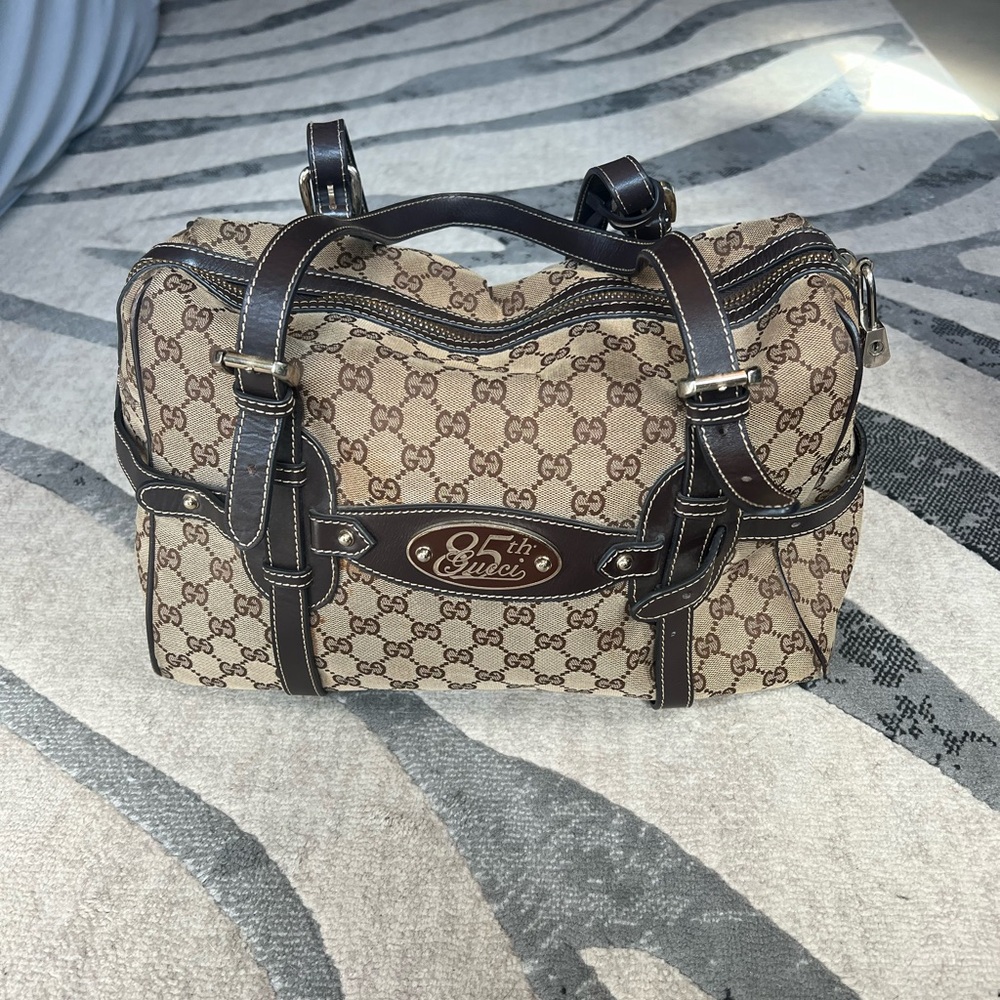 Vintage Gucci Duffle Bag